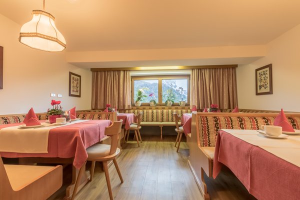 Il ristorante Corvara Ciadin