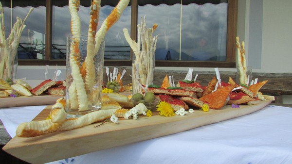 Das Restaurant Barbian Buschenschank Unteraichnerhof