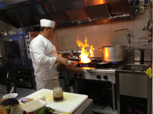 Foto della cucina Le Charaban