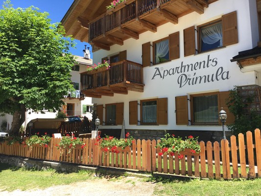 Foto Außenansicht Ferienwohnungen Primula