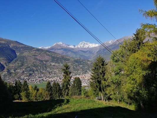 Foto del giardino Pila (Aosta)