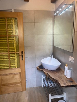 Photo of the bathroom Bed & Breakfast La Vieille Meison de Pappa