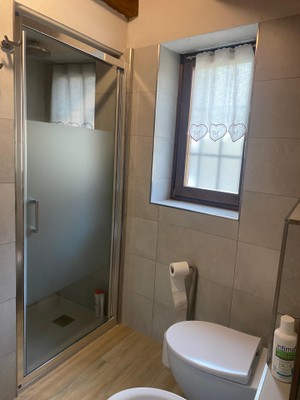 Photo of the bathroom Bed & Breakfast La Vieille Meison de Pappa