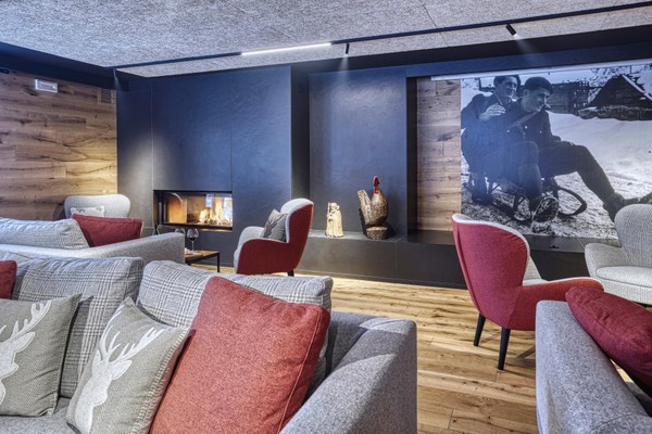 The common areas Hotel Sant'Orso - Mountain Lodge & Spa
