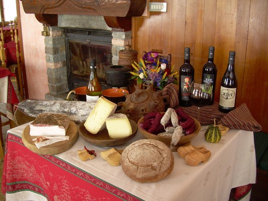 Il ristorante Arvier (Gran Paradiso) Paramont