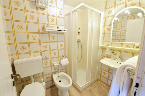 Foto del bagno Hotel Petit Dahu