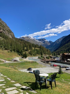 View from the business