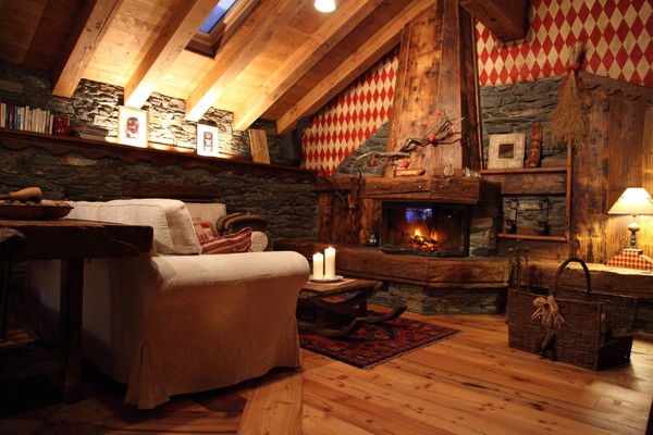 Le parti comuni Bed & Breakfast Lo Djoua de Toueno