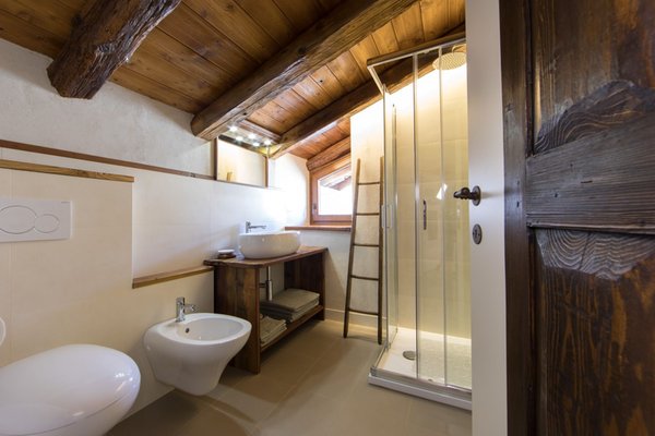 Foto del bagno Appartamenti in agriturismo Maison Lo Triolet