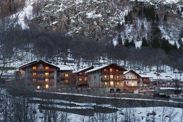 Foto invernale di presentazione Casa per ferie San Cristoforo