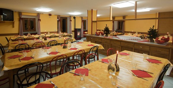 Il ristorante Ollomont (Gran San Bernardo) San Cristoforo