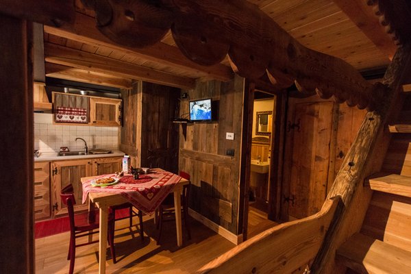 Foto della cucina Il canto del bosco