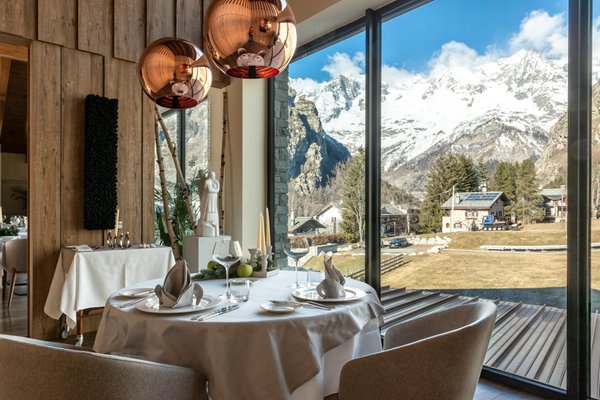 The restaurant Courmayeur (Monte Bianco) Grand Hotel Courmayeur Mont Blanc