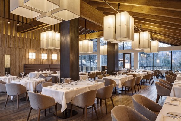 The restaurant Courmayeur (Monte Bianco) Grand Hotel Courmayeur Mont Blanc