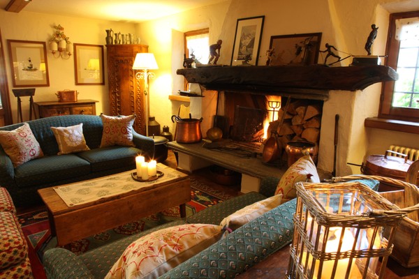La zona giorno Albergo Auberge de La Maison