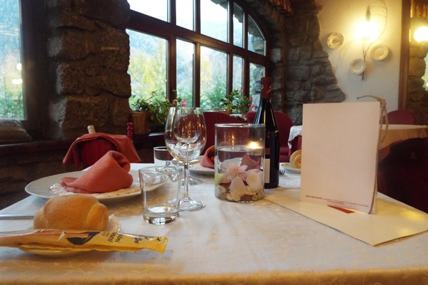 Il ristorante Courmayeur (Monte Bianco) Mont Blanc