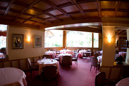 Il ristorante Courmayeur (Monte Bianco) Pavillon