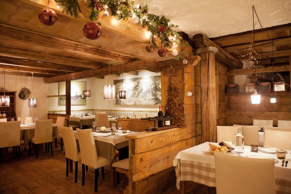 Il ristorante Courmayeur (Monte Bianco) Svizzero
