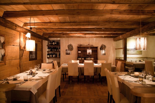 Il ristorante Courmayeur (Monte Bianco) Svizzero