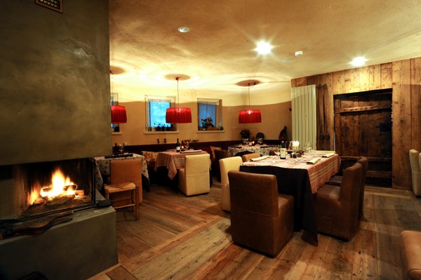 Il ristorante La Thuile (Monte Bianco) Chalet Eden