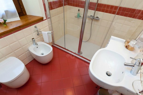 Foto del bagno Hotel Dente del Gigante