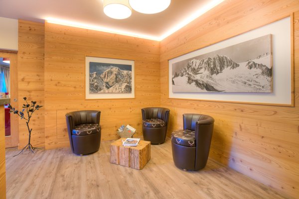 Le parti comuni Hotel La Vallée Blanche