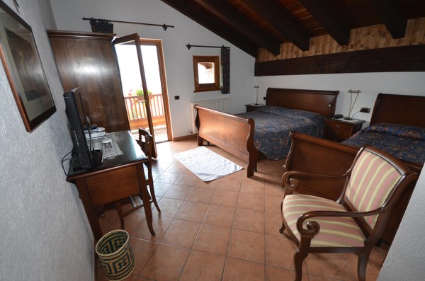 Foto della camera Albergo Les Combes e Dipendenza