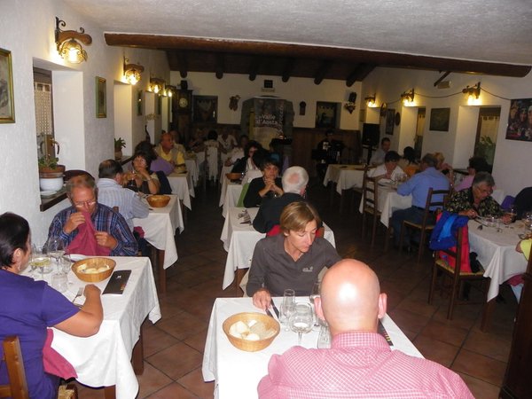 Das Restaurant La Thuile (Monte Bianco) Les Granges
