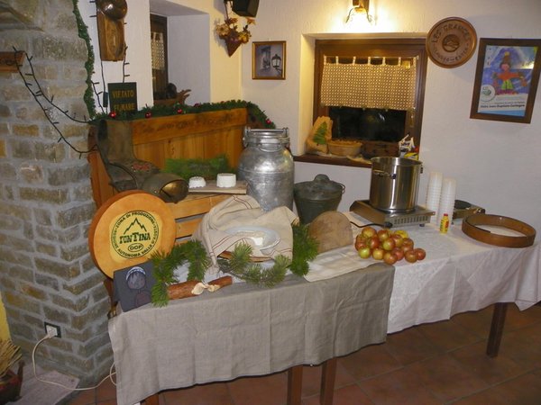 Il ristorante La Thuile (Monte Bianco) Les Granges