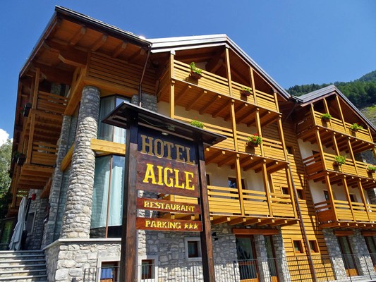 Foto esterno Hotel Aigle