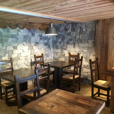 The restaurant Courmayeur (Monte Bianco) Chalet Val Ferret