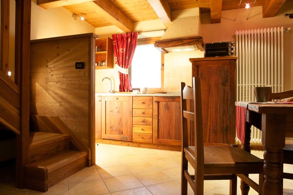 La zona giorno Residence Le Petit Coeur