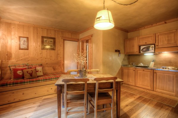 La zona giorno Residence Checrouit