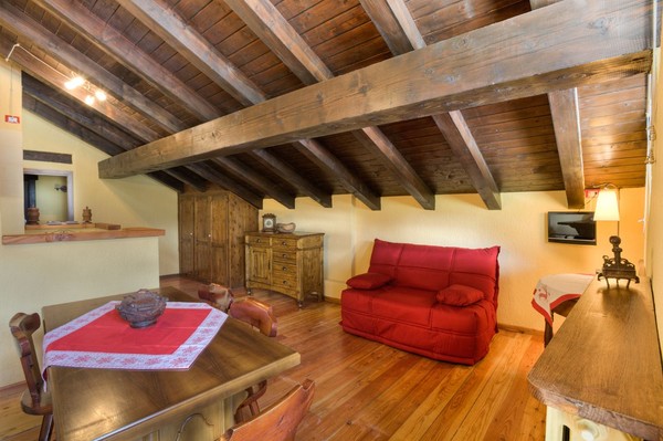 La zona giorno Residence Cav Emile Rey