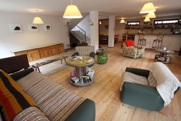 The living area Guest house Maison le Champ