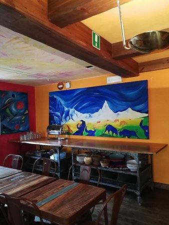 Il ristorante Breuil-Cervinia (Monte Cervino) Punta Maquignaz