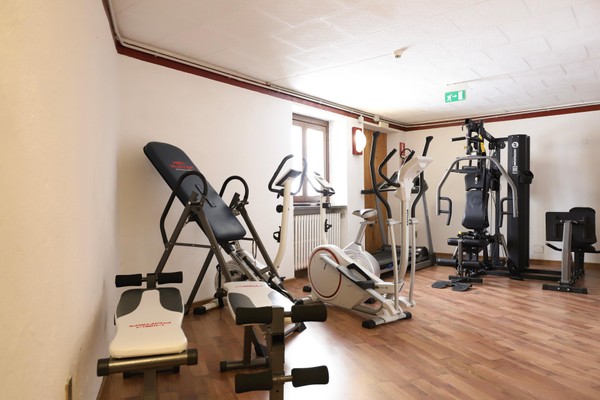 Foto della zona fitness Hotel Lo Stambecco
