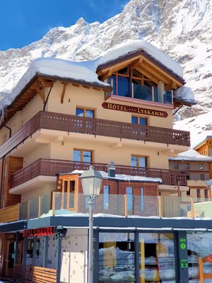 Foto Außenansicht Hotel Lyskamm
