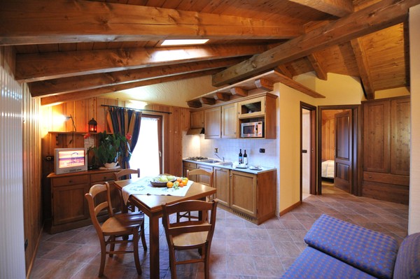 The living area Residence Le Chalet
