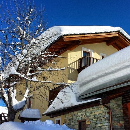 Foto invernale di presentazione Residence Le Chalet