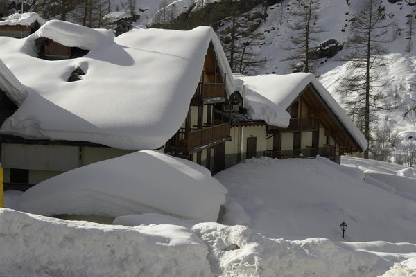 Foto invernale di presentazione Residence Dei Walser