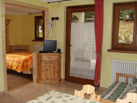 The living area Residence Les Myosotis