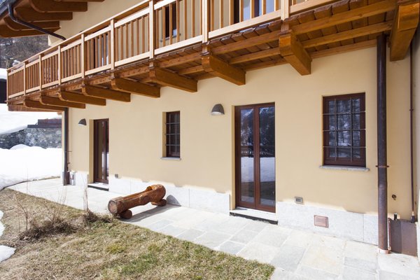 Foto esterno in inverno Residenza Anderbatt