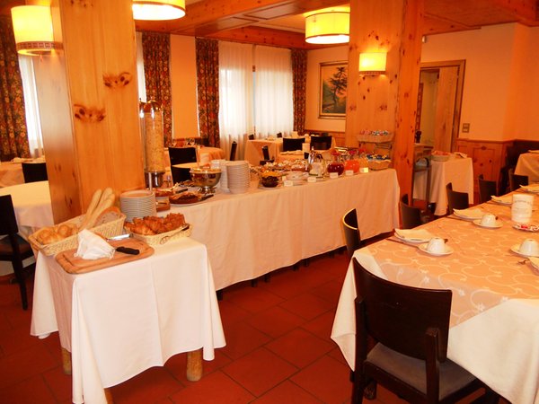 Il ristorante Gressoney-La-Trinité (Monte Rosa) Dufour