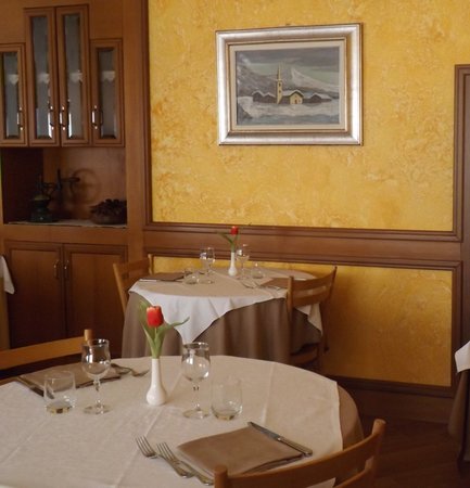 Il ristorante Brusson (Monte Rosa) Nord