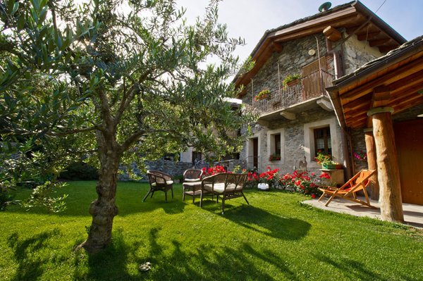 Foto esterno in estate La Maison des Vignerons