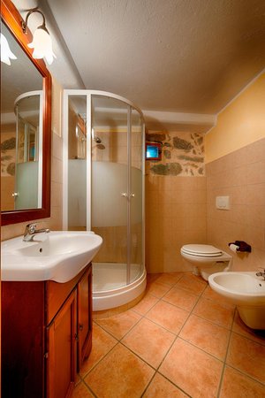 Photo of the bathroom B&B + Apartments Clapeon