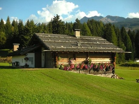 Foto Außenansicht Baita Chalet Tabià