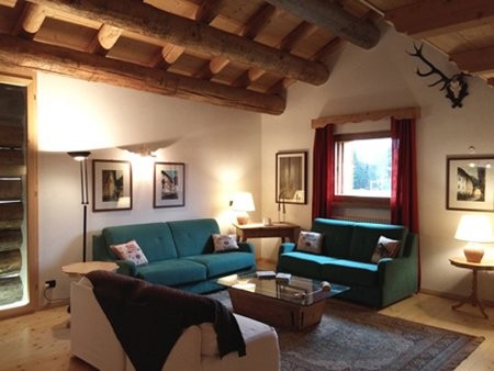 The living room Baita Chalet Tabià
