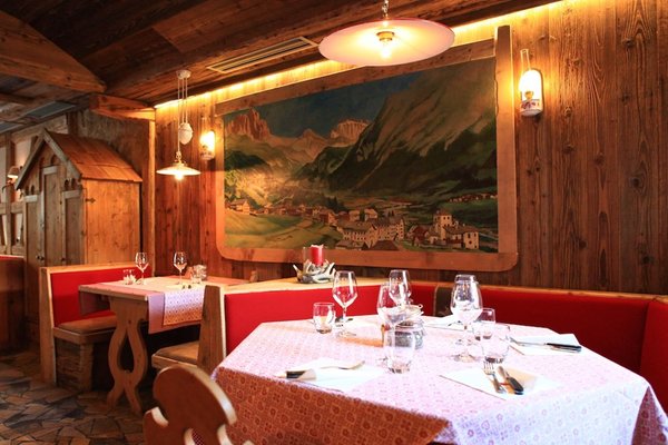 The restaurant Vigo di Fassa El Tobià